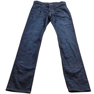 Abercrombie & Fitch Jeans Mens 31x32 Blue Skinny Leg Dark Wash Denim